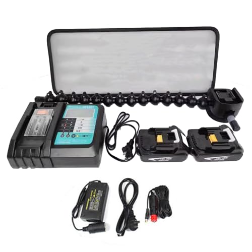 Größeres Lichtpaneel Car Dent PDR Light Mit Zwei 3000-mah-akkus Und Einer Schnellladestation Anpassung Von 9 Lichtstilen Lackfreies Dellenreparaturwerkzeug Auto-dellen-lichttafel(Color:Mit Batterie) von Bceer