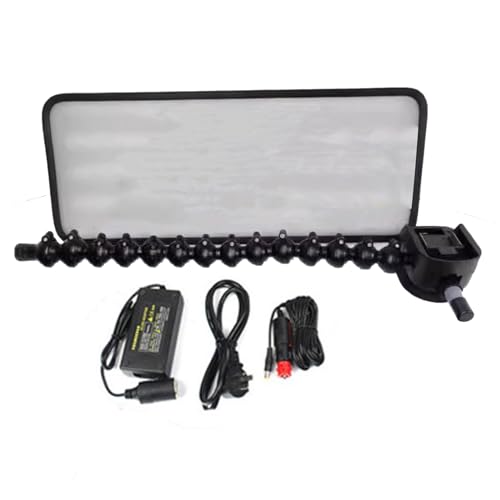 Größeres Lichtpaneel Car Dent PDR Light Mit Zwei 3000-mah-akkus Und Einer Schnellladestation Anpassung Von 9 Lichtstilen Lackfreies Dellenreparaturwerkzeug Auto-dellen-lichttafel(Color:Ohne Batterie) von Bceer