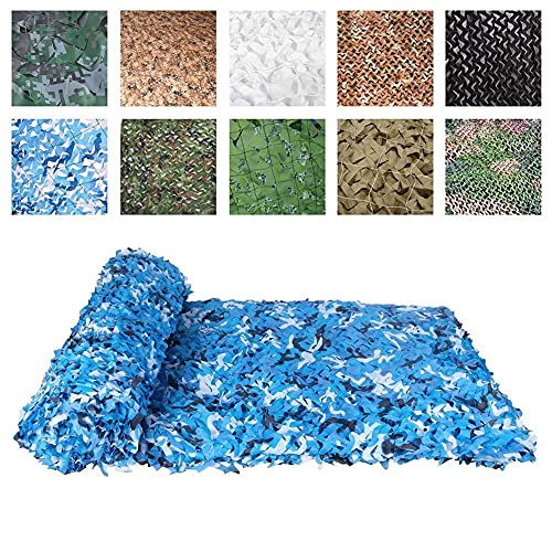 BcofoA Tarnnetz,Camouflage Netz,Tarnung Net, Garten Deko Camping，Militärisches Tarnnetz flammenhemmend Anpassbar,Tarnung Tragbare Leichte,Verschiedene Größen und Designs von BcofoA