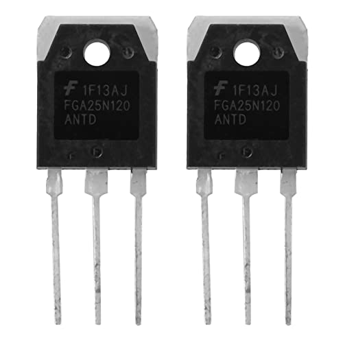 Bcowtte 2X IGBT Leistungstransistor FGA25N120 1200V 313W von Bcowtte