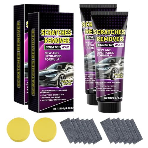2 Stück Nano Tuch Auto Kratzer Entferner, 2025 Neues Auto Kratzer Reparaturpaste Kit, Kratzer Reparatur Paste Polierwachs, Autolack Reparatur Polieren Paste 2 Stück Nano Tuch Auto Kratzer Entferner, 2025 Neues Auto Kratzer Reparaturpaste Kit, Kratzer Reparatur Paste Polierwachs, Autolack Reparatur Polieren Paste von Bcuuozeeing
