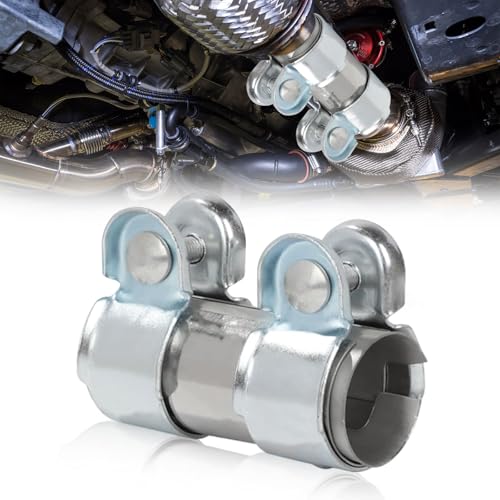 Doppelschelle Auspuffschelle Ø60mmx95mm, Auspuffschelle Edelstahl Rohrverbinder, Auspuff Schellen Klemmen mit Doppelschelle, Auspuff Universal auspuffschelle Rohrverbinder Doppelschelle Auspuffschelle Ø60mmx95mm, Auspuffschelle Edelstahl Rohrverbinder, Auspuff Schellen Klemmen mit Doppelschelle, Auspuff Universal auspuffschelle Rohrverbinder von Bcuuozeeing