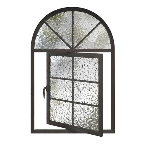 Aluminium-Schiebefenster For Schuppen Mit 360°-Drehung Und Bündigem Einbaudesign – Ideal Zur Belüftung Von Hühnerställen, Schuppen Und Spielhäusern(60 * 100CM) von Bderkz