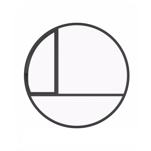 Anpassbares Dachfenster For Loft-Apartments – Rundes Mondfenster For Duplex-Dachgeschosse Mit Gehärtetem Glas, Energieeffizient, Einfache Installation(Schwarz,80cm) von Bderkz