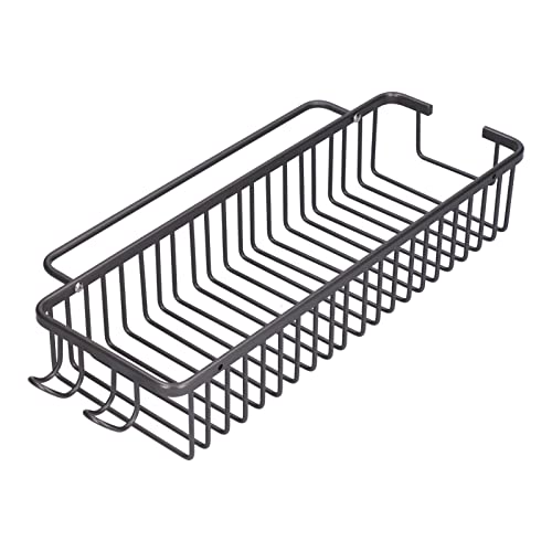 Badezimmer-Maschenkorb-Regal Ablagekorb zur Wandmontage mit Haken 40cm Organizer Dekorativer Organizer für Schlafzimmer, Badezimmer Badezimmer-Maschenkorb-Regal Ablagekorb zur Wandmontage mit Haken 40cm Organizer Dekorativer Organizer für Schlafzimmer, Badezimmer von Bderkz