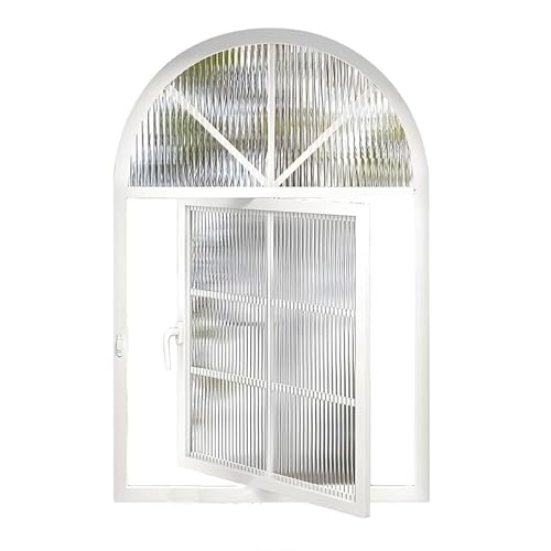 Bündig Montiertes Lüftungsfenster Mit 360°-Drehung – Hochwertiges Aluminium-Schiebefenster For Schuppen, Hühnerställe Und Spielhäuser(50 * 80CM) von Bderkz