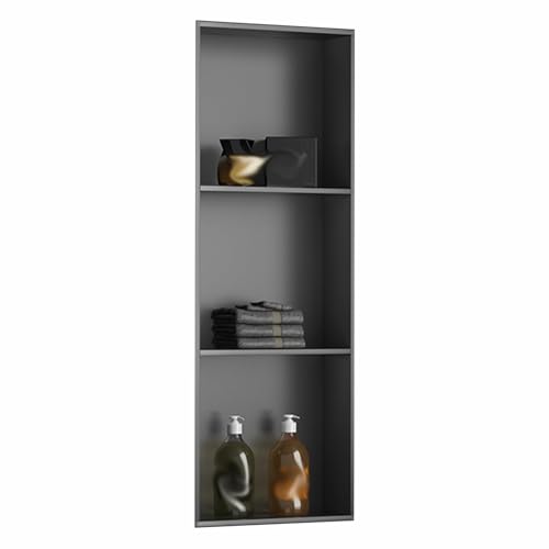 Einbau-Duschregal Aus Edelstahl – Wasserdichter Wandschrank for Badezimmer, Küche Und Wohnzimmer – Kratzfest Und Langlebig(1000x350x150mm) von Bderkz