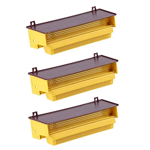 Bdfhjln 3 x Kunststoff-Pollenfalle Bienen für Werkzeuge, Tablett, Eingang, Pollen, Imker, Zubehör von Bdfhjln