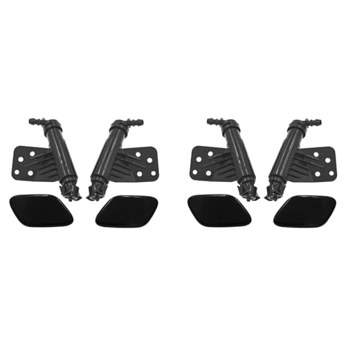 Bdfhjln 4 x Scheinwerfer-Waschdüse, Reinigungssprühpumpe + Abdeckkappe für IV 98681H3000 98671F1000 Bdfhjln 4 x Scheinwerfer-Waschdüse, Reinigungssprühpumpe + Abdeckkappe für IV 98681H3000 98671F1000 von Bdfhjln