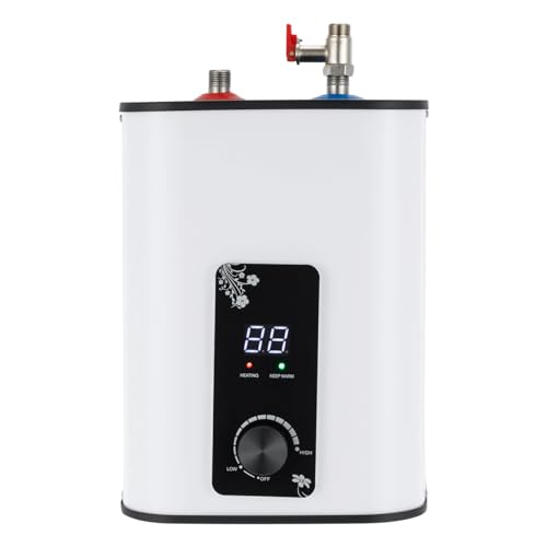 8L Untertisch Warmwasserbereiter 1500W, Elektrischer Durchlauferhitzer für Küche & Waschbecken, Edelstahl Boiler mit Temperaturregler 0-65°C, IPX4 Schutz für Wohnmobil und Haushalt 8L Untertisch Warmwasserbereiter 1500W, Elektrischer Durchlauferhitzer für Küche & Waschbecken, Edelstahl Boiler mit Temperaturregler 0-65°C, IPX4 Schutz für Wohnmobil und Haushalt von Bdneygtyr