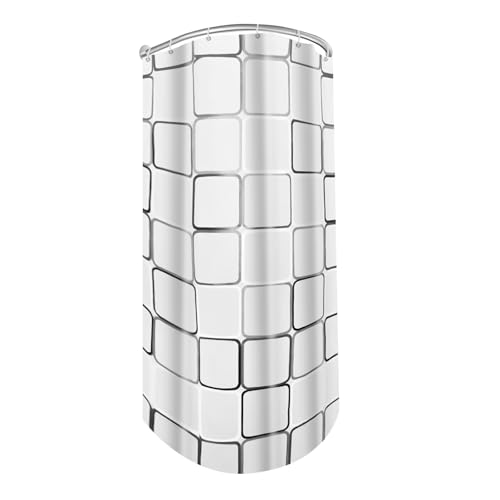 Duschvorhangstange U-Form 0,9-1,3m, 304 Edelstahl Eck-duschspinne mit Größe Verstellbar, Duschstange Ecke für Badewanne oder Dusche Duschvorhangstange U-Form 0,9-1,3m, 304 Edelstahl Eck-duschspinne mit Größe Verstellbar, Duschstange Ecke für Badewanne oder Dusche von Bdneygtyr