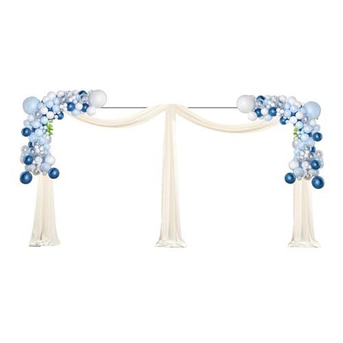 Hochzeitsbogen Gestell, Verzinktes Eisen Metallbogen Backdrop Stand, Ballonbogen Einstellbar, für Fotowand Hochzeit Garten Hochzeitsbogen Gestell, Verzinktes Eisen Metallbogen Backdrop Stand, Ballonbogen Einstellbar, für Fotowand Hochzeit Garten von Bdneygtyr