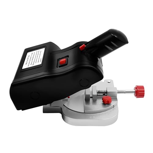 Mini Gehrungssäge 90W, Elektrische Kappsäge mit Verstellbarem Winkel 0-45°, Tischkreissäge für Holz, Metall, Kunststoff, 6000U/min mit EU Stecker, Silber/Schwarz Mini Gehrungssäge 90W, Elektrische Kappsäge mit Verstellbarem Winkel 0-45°, Tischkreissäge für Holz, Metall, Kunststoff, 6000U/min mit EU Stecker, Silber/Schwarz von Bdneygtyr