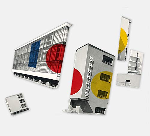 Beamalevich Bauhaus Dessau 6-teiliger Kühlschrankmagnet - Das Staatliche Bauhaus. 100 Geburstag von Be A Malevich