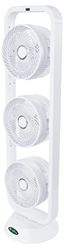 Be Cool Turm-Ventilator TripleFan– Effektiver Lüfter für Innenbereich, 3 Geschwindigkeitsstufen, individuell einstellbar, geräuscharmer Betrieb – 100 cm, Weiß Be Cool Turm-Ventilator TripleFan– Effektiver Lüfter für Innenbereich, 3 Geschwindigkeitsstufen, individuell einstellbar, geräuscharmer Betrieb – 100 cm, Weiß von Be Cool