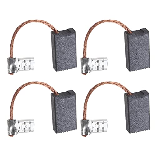 Be In Your Mind 2 Paar Kohlebürsten Kohlestifte 66102100 1617014128, 5 x 10 x 17,2mm, Kompatibel mit Karcher K2 66102100 K201 K205 K207 und kompatibel mit Bosch 11222EVSG von Be In Your Mind