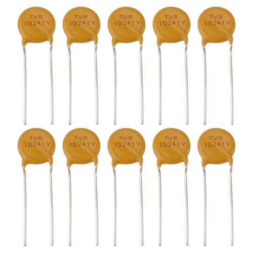 Be In Your Mind 10x Metalloxid-Varistor TVR10241V 240V 150AC 200DC Kompatibel mit TKS Überspannungsschutz Be In Your Mind 10x Metalloxid-Varistor TVR10241V 240V 150AC 200DC Kompatibel mit TKS Überspannungsschutz von Be In Your Mind