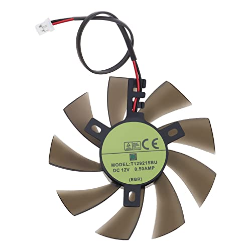 Be In Your Mind 2-Pin Header Bearing Video Card Cooling Fan Compatible with Zotac GTX 1050 1050ti Mini 2-pin Graphics Card Cooling Fan Bearing fan Be In Your Mind 2-Pin Header Bearing Video Card Cooling Fan Compatible with Zotac GTX 1050 1050ti Mini 2-pin Graphics Card Cooling Fan Bearing fan von Be In Your Mind