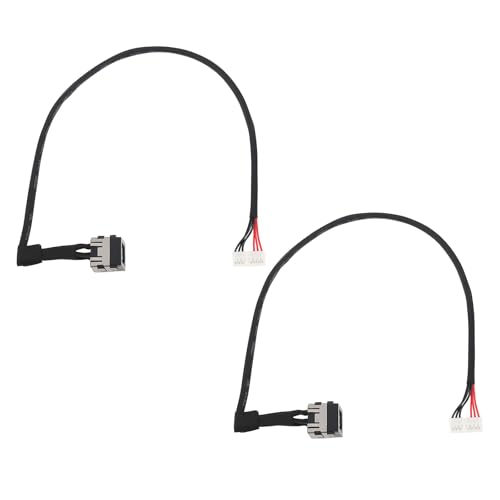 Be In Your Mind 2X DC Power Jack Harness Kabel 0Y44M8 DD0AM9AD000 Kompatibel mit Dell Inspiron 15 7000 5577 5578 7557 7559 von Be In Your Mind