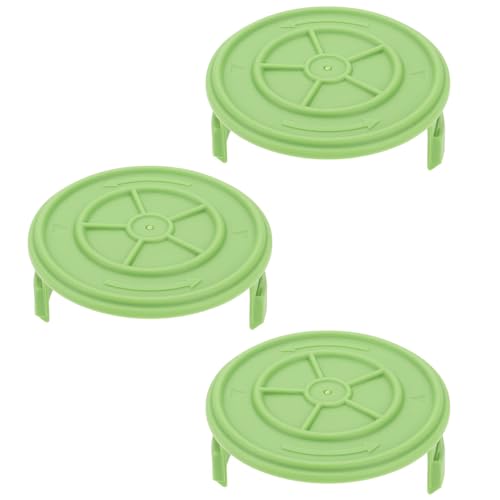 Be In Your Mind 3-teiliges Spulenabdeckungs-Trimmer-Ersatzspulenkappen-Set Kompatibel mit Greenworks 40-V-Rasentrimmer G40LT G40LTK2 G40LTK2x 2101507 2101507UA 2101507UC von Be In Your Mind