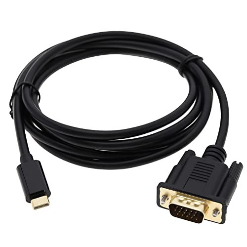 Be In Your Mind USB-C zu VGA Kabel USB Typ-C auf VGA Verlängerungskabel Unterstützt 1080P für Computer Desktop Laptop Monitor Fernseher Hochauflösende Ausrüstung 6 Fuß von Be In Your Mind