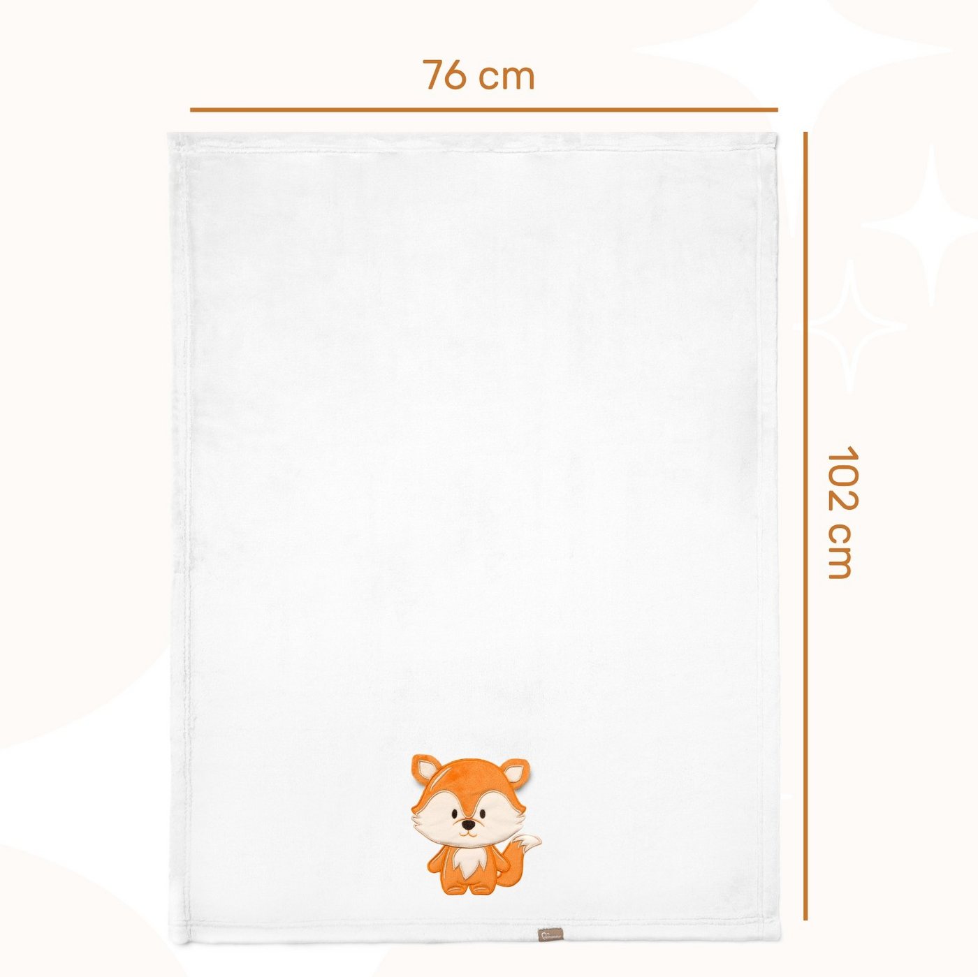 Wohndecke Warme Kuscheldecke Babydecke Blanket Baby Geschenk BE20-168, Be Mammy von Be Mammy