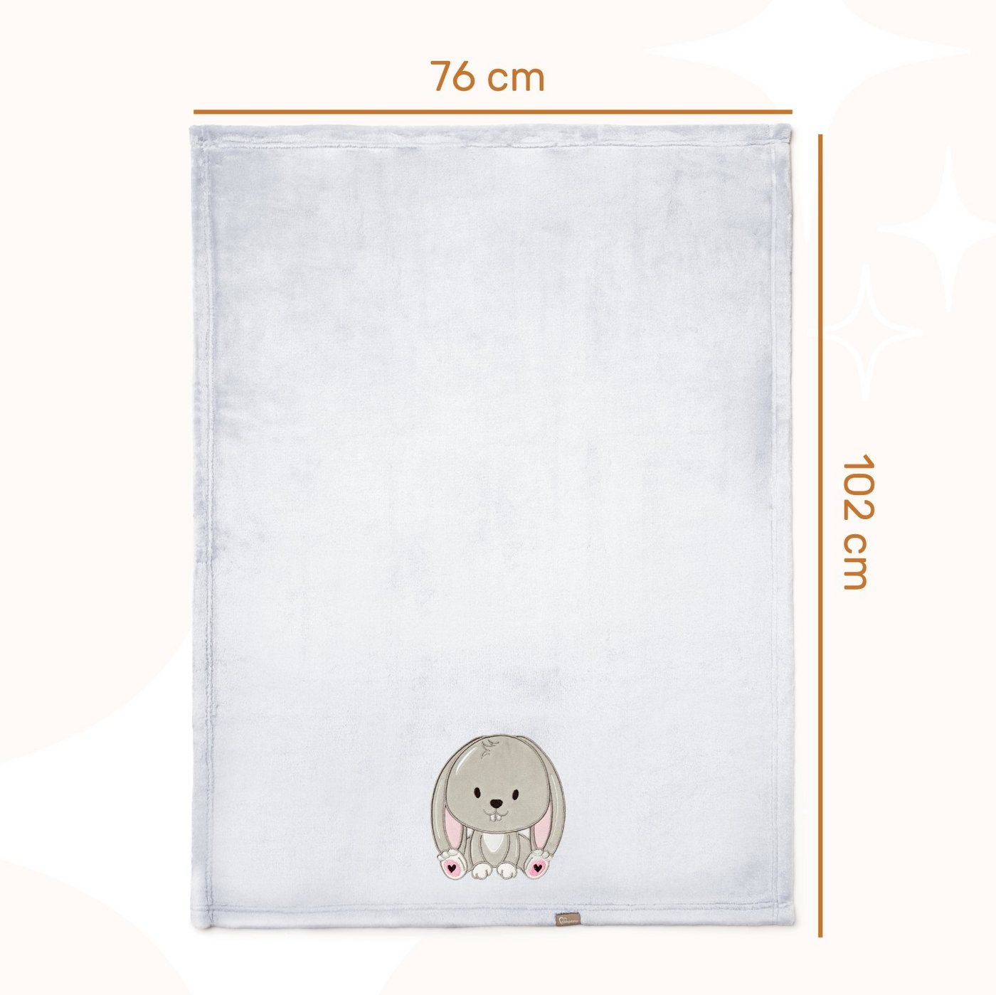 Wohndecke Warme Kuscheldecke Babydecke Blanket Baby Geschenk BE20-168, Be Mammy von Be Mammy