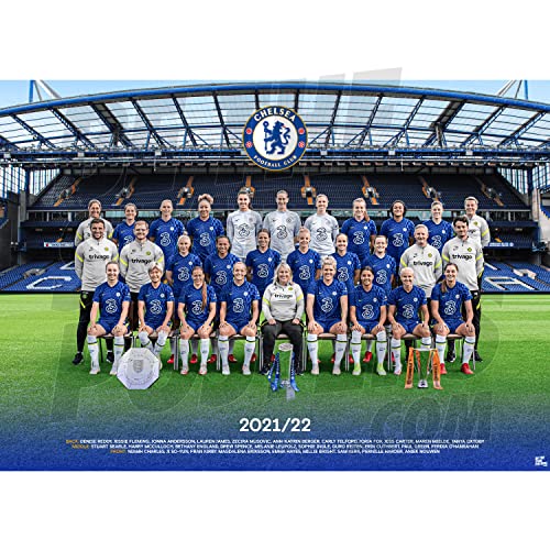Be The Star Posters Chelsea Football Club Poster für Damen, A2, offizielles Lizenzprodukt, erhältlich in den Größen A2 - A2 von Be The Star Posters