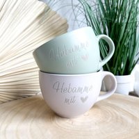 Hebamme Mit Herz - Keramiktasse | Geschenk Für Die Beste Zum Abschied Tasse Becher Dankeschön Abschiedsgeschenk Hebamme Mit Herz - Keramiktasse | Geschenk Für Die Beste Zum Abschied Tasse Becher Dankeschön Abschiedsgeschenk von BeBonnieShop