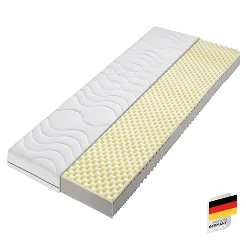 BeCo Matratze 100x200 cm Nightstyle Visko Komfortschaum H2 / Stiftung Warentest GUT getestet/Oeko-TEX Standard 100 / Made in Germany von BeCo Matratzen GmbH & Co. KG
