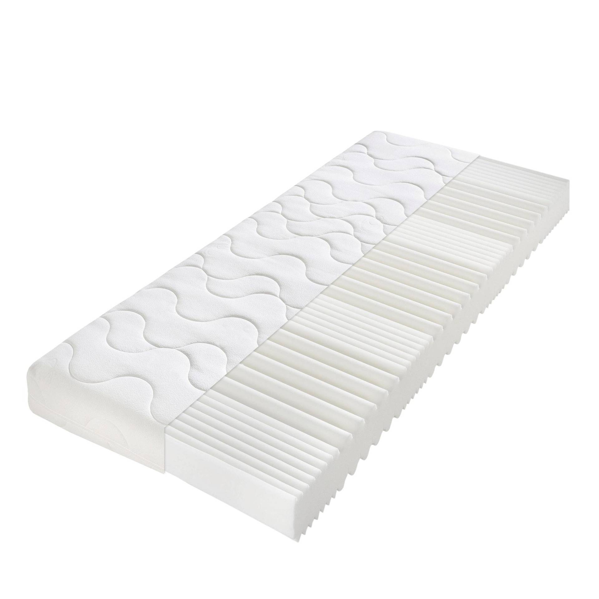 7-Zonen Matratze Double DeLuxe: TÜV-geprüft & Made in Germany 100x200 H4 7-Zonen Matratze Double DeLuxe: TÜV-geprüft & Made in Germany 100x200 H4 von BeCo