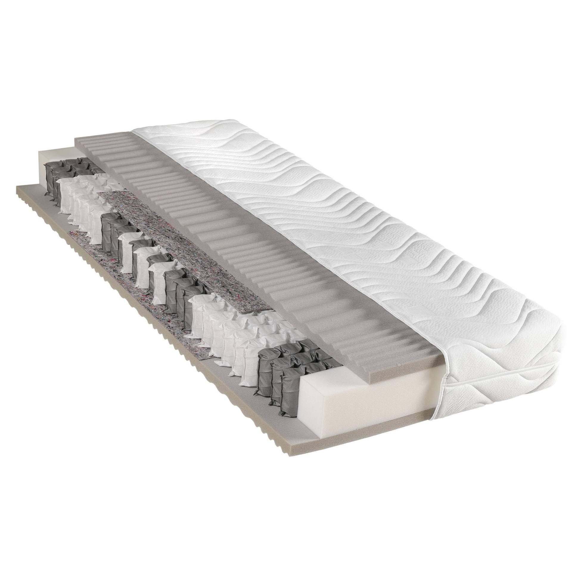 7-Zonen-Taschenfederkern-Matratze Maxima Plus – Made in Germany 140x200 H4 7-Zonen-Taschenfederkern-Matratze Maxima Plus – Made in Germany 140x200 H4 von BeCo