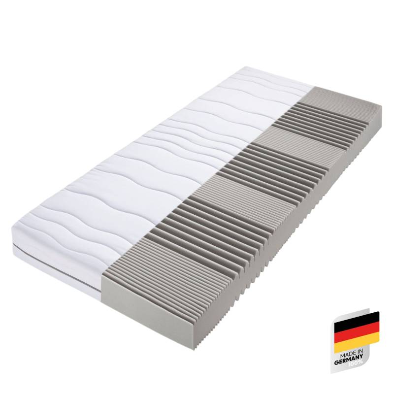 Dream Flex: 7-Zonen-Komfortschaummatratze, Made in Germany 80x200 H2 von BeCo