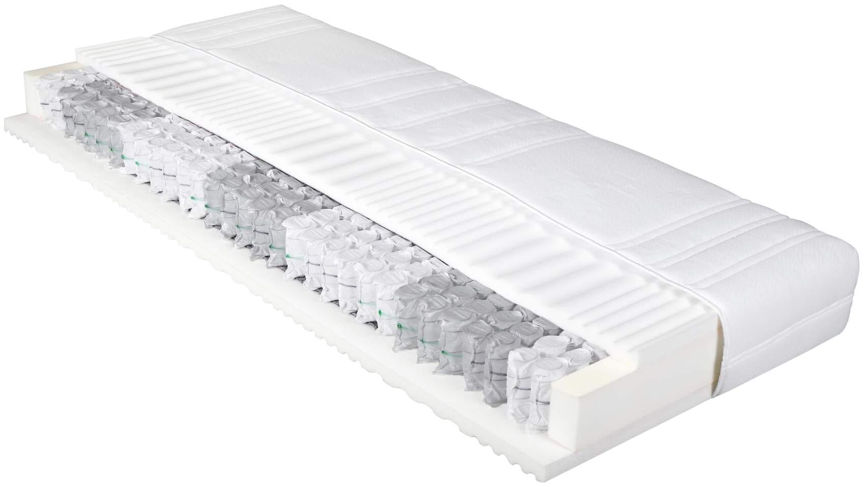 Taschenfederkernmatratze Mona Strong 100 x 200 cm H2 - 22 cm hoch 7 Zonen Taschenfederkernmatratze Mona Strong 100 x 200 cm H2 - 22 cm hoch 7 Zonen von BeCo