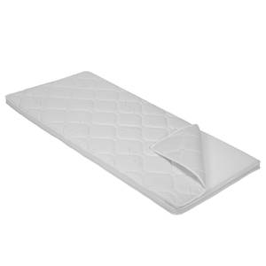 home24 Topper Dream Protect Fest 90 x 200cm PU-Schaum Weiß von home24