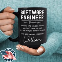 Software Engineer Tasse - Personalisierte Geschenk Für Coder Programmierer Lustige Kaffeetasse Software Engineer Tasse - Personalisierte Geschenk Für Coder Programmierer Lustige Kaffeetasse von BeFrappe