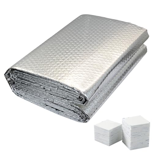 BeGrit Isolierfolie Dämmfolie 3mm Doppelte Alu-Luftpolsterfolie 60cm x 3m Reflexionsfolie Heizkörperfolie Wärmereflektierende Dachisolierung mit Klebepads für Fenster Dächer Heizkörper Rohre Auto BeGrit Isolierfolie Dämmfolie 3mm Doppelte Alu-Luftpolsterfolie 60cm x 3m Reflexionsfolie Heizkörperfolie Wärmereflektierende Dachisolierung mit Klebepads für Fenster Dächer Heizkörper Rohre Auto von BeGrit