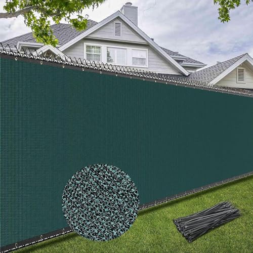 BeGrit Zaunblende Sichtschutz 2m Hoch Schattiernetz mit ösen 2m x 15m Windschutz Tennisblende grün HDPE Gewebe Netz mit Kabelbinder für gewächshaus Garten Sportplatz Baustellen von BeGrit