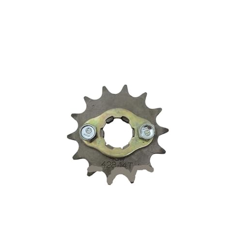BeJdtvEo Universal 428 14T 15T 16T 17T Zahn 20mm Motorrad Vorderrad Kettenrad(14T) von BeJdtvEo