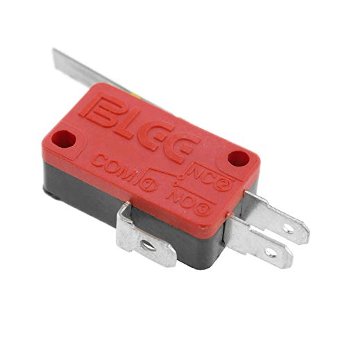 BeMatik - Micro-Unterbrechung 1NO 1NC 250V 15A SPDT mit 28mm Hebel (BU062) von BEMATIK.COM