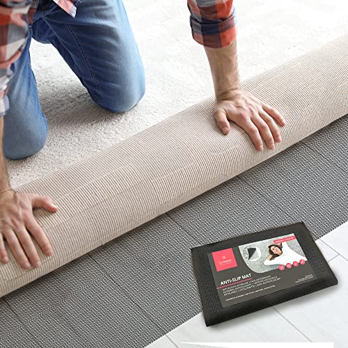 Anti-Rutsch Unterlegmatte für Teppich & Schutzmatten - Antirutsch-Matte rutschfest Halt + Sicherheit Unterlage Unterleger Fitnessmatte Teppichunterlage Teppich-Stopper Teppichunterleger Rutschschutz von BeMaxx