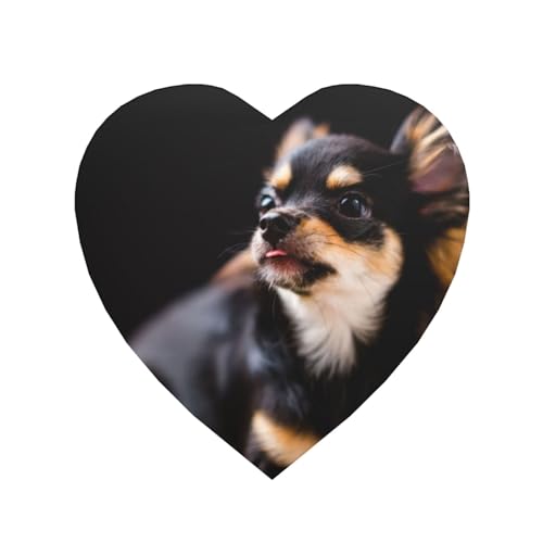Herz Weicher Magnet Kühlschrankmagnet Schließfach Kühlschrankmagnete Möbeldekoration, Chihuahua Hund süß Herz Weicher Magnet Kühlschrankmagnet Schließfach Kühlschrankmagnete Möbeldekoration, Chihuahua Hund süß von BeNtli