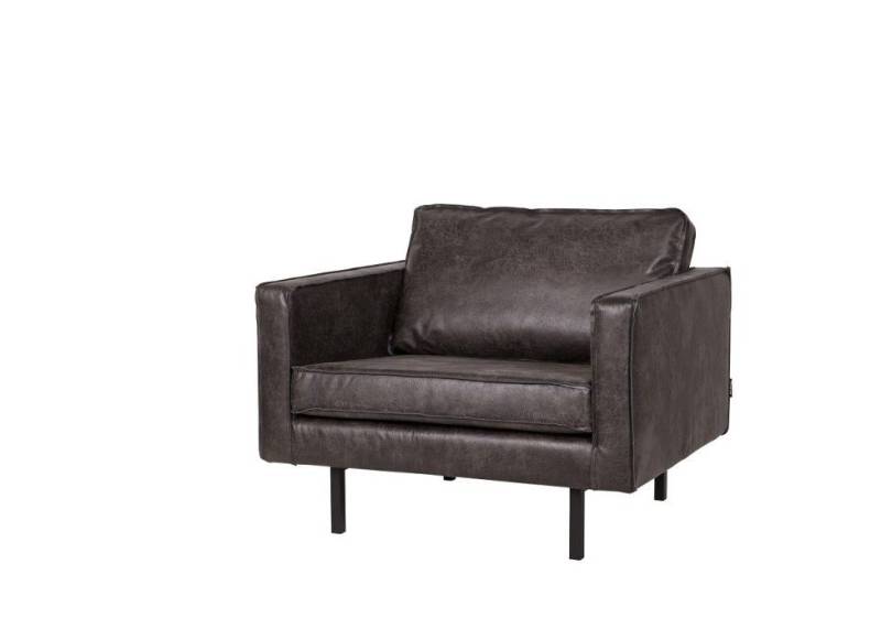 BePureHome Sessel Ledersessel Rodeo 1-Sitzer Schwarz von BePureHome