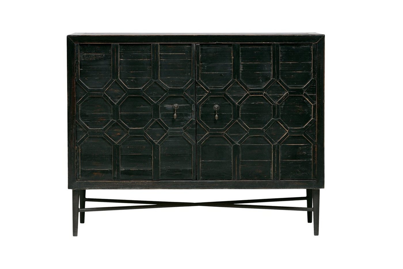 BePureHome Sideboard Kommode Bequest - wood antique black von BePureHome