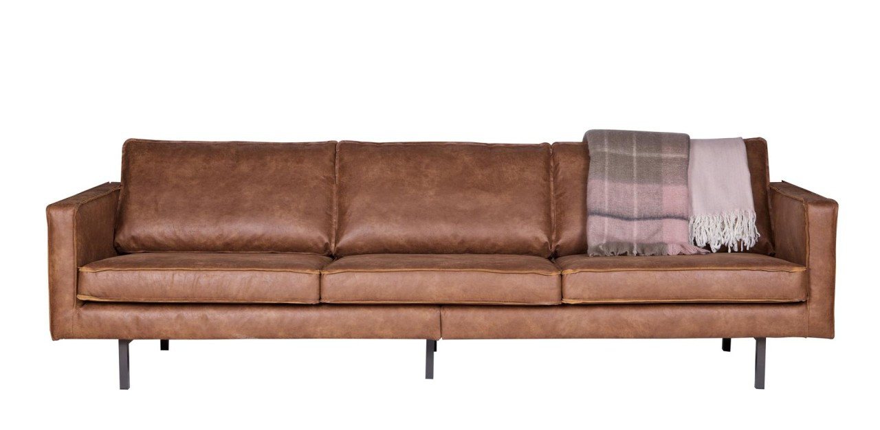 BePureHome Sofa Ledersofa Rodeo 2,5- oder 3-Sitzer Cognac von BePureHome