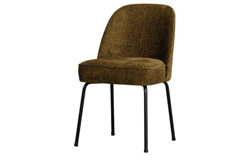 WOOOD Stuhl Vogue aus Struktursamt, Brass von WOOOD