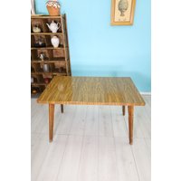 8 Kelko Tables in Walnut Look von BeVintageSwitzerland
