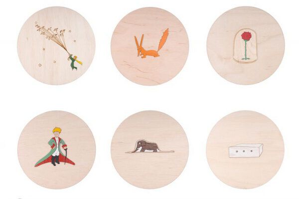 BeWooden Dekorationsset Der kleine Prinz von BeWooden