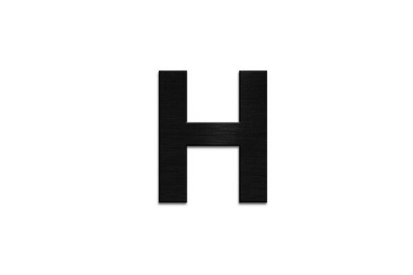 BeWooden Hölzerne Buchstaben an die Wand | 2 verschiedene Grössen | Farbe: schwarz | Wanddekoration von BeWooden
