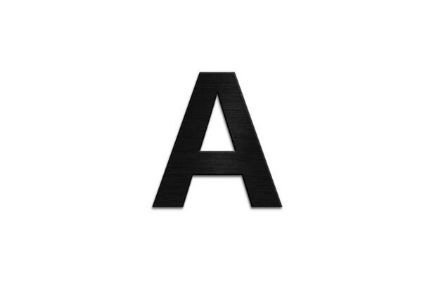 BeWooden Hölzerne Buchstaben an die Wand | 2 verschiedene Grössen | Farbe: schwarz | Wanddekoration von BeWooden